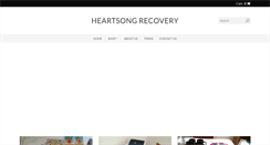 Desktop Screenshot of heartsongrecovery.com